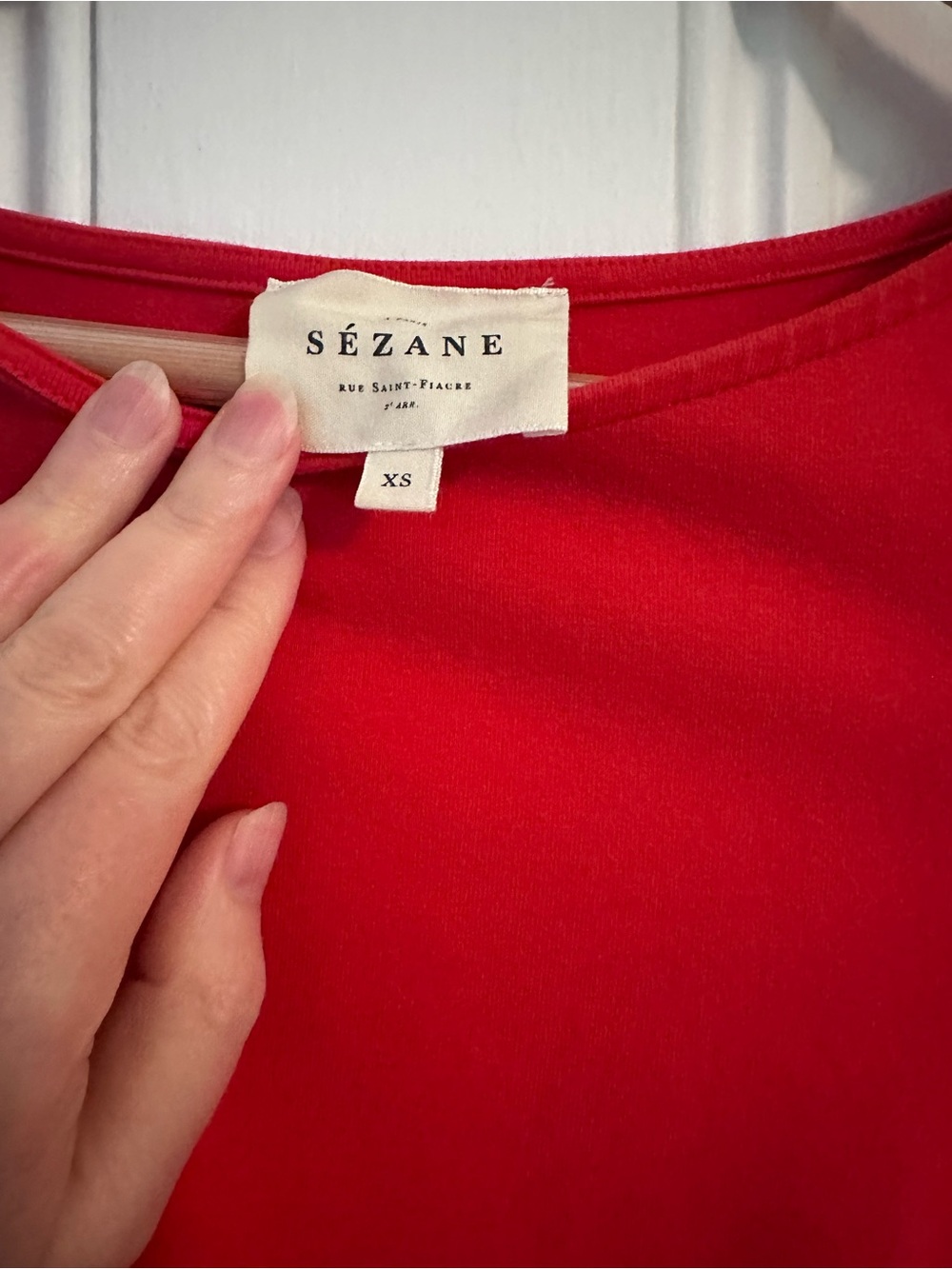 Sézane Pippa Coral Knot-Detail Maxi Dress - Picture 4 of 4